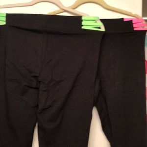 🔥 2 for 1 VS strappy side waist blk pants🔥